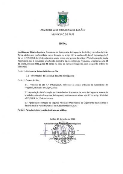 Assembleia de Freguesia