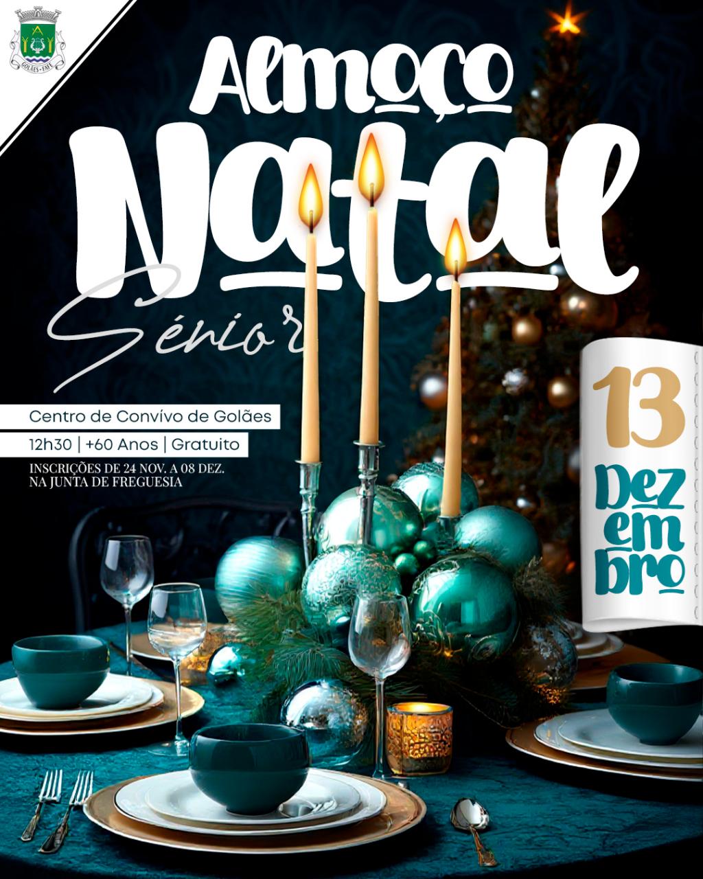 ALmo&ccedil;o e Convivio de Natal 2025